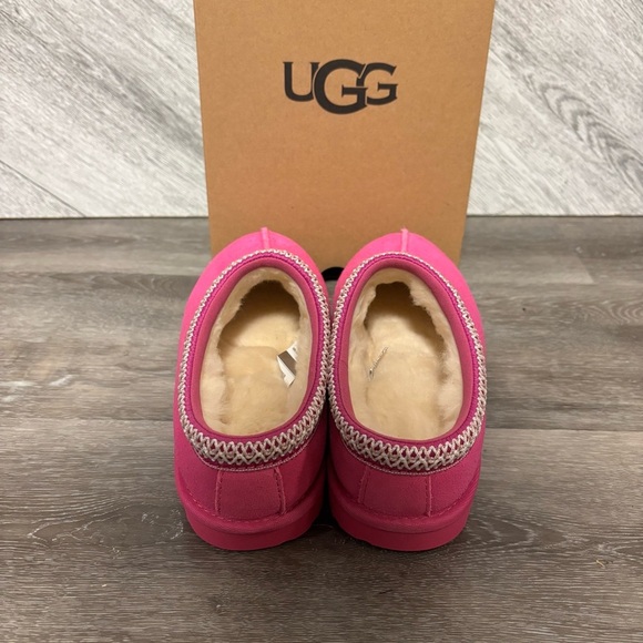 UGG | Kids Tasman II Slippers In Rock Rose Pink Size 4 NEW - Picture 4 of 9